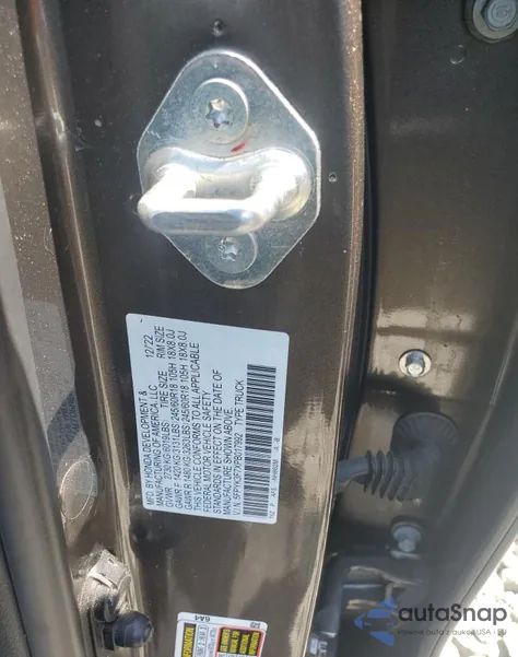 2023 Honda Ridgeline Rtl-E z USA, uszkodzony, nr VIN 5FPYK3F7XPB017992